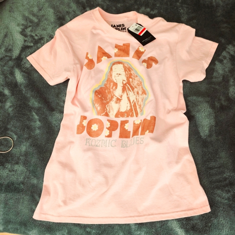 Janis Joplin Junk Food Tee XS NWT